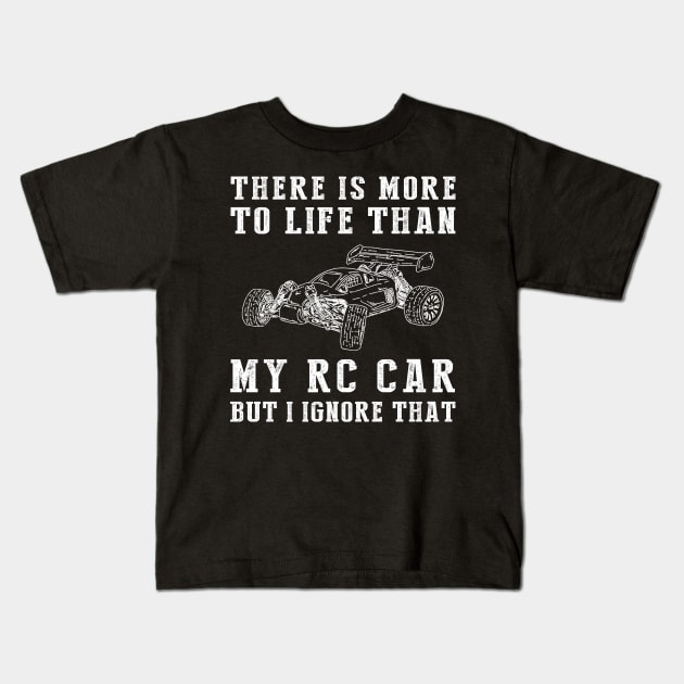 RC-Car Ignorance T-Shirt Kids T-Shirt by MKGift